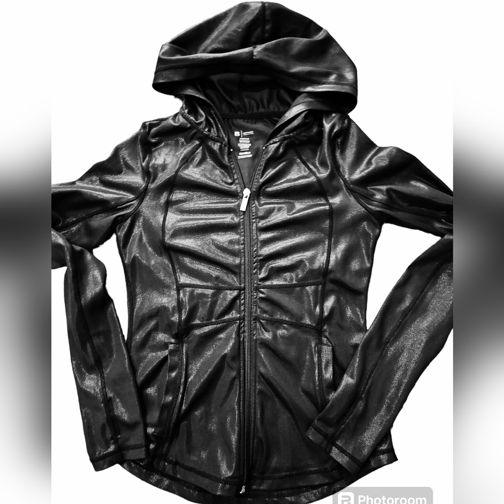 EUC Womens Size Med Buff Bunny Zip Up Hoodie